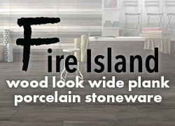 Fire Island wood look wide plank porcelain stoneware