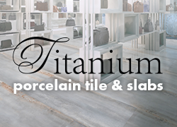 Titanium porcelain title & slabs